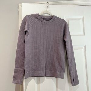 Lululemon Rest Less Pullover Bubble Dot Violet Verbena / Chrome
